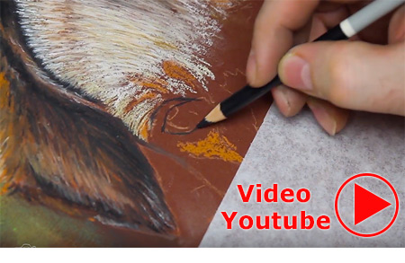 Video Hund - Pastell auf Papier - Lust auf Kunst - Malen und Zeichnen lernen - Klaudius Zukowski - Bad Driburg - Dringenberg